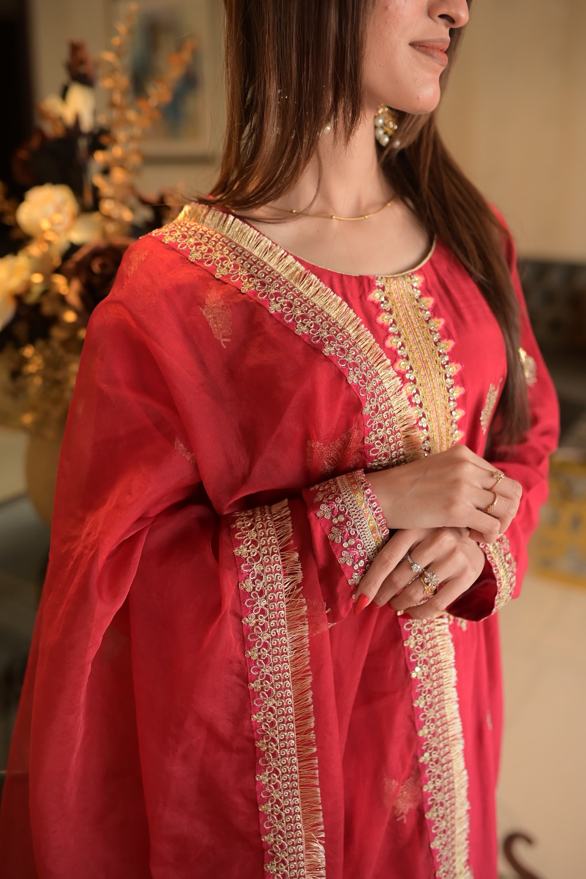 Designer Kurta Set - Premium Pakistani Fashion